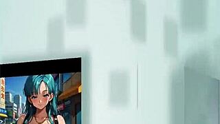 bulma in a hot european solo scene