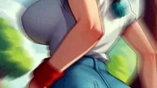 bulma in a hot european solo scene