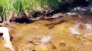 Kat Marie fingers herself in public, wanna see more?