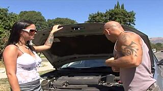 Angelina Valentine Rides Monster Cock With Her Big Natural Tits