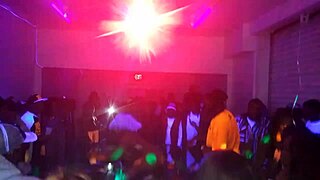 Cherise Roze Rips Clothes Off in Halloween Stripper Party!