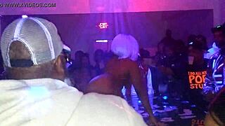 Cherise Roze Rips Clothes Off in Halloween Stripper Party!