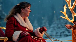 Granny Jeannie in lingerie kisses her dildo before a magical orgasm fuck. Homemade scene.