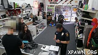 Wow, the sexy european slut has rough, sloppy, pov reality sex in the shop!