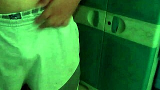 Asian handsome boy performs SOLO HANDJOB CREAMPIE.