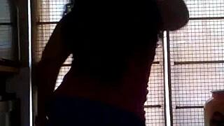 Sister Twerking Her Ass Like a Prostitute in Intriguing Moves