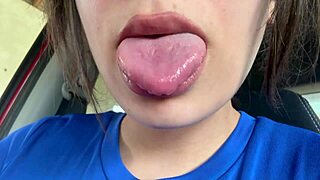 Awesome Latina Lover Spits and Uses Tongue on Ass Fetish with Panties