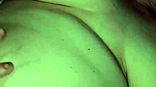 Having an orgasm on my cock!