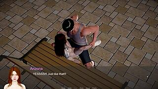 Let's play Arizona Unbridled part 4 with shaved pussy fun!