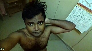 mayanmandev shows off her shaved look in this solo model session