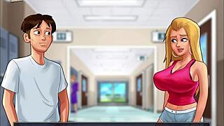 Exploring adventures in Summertime Saga chapter 198 with various characters