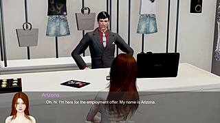 Let's play Arizona Unbridled part 4 with shaved pussy fun!