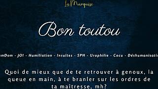 Bon Toutou - Explosive French Audio Porn Joi Femdom!