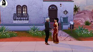 Indian village girl engages in femdom sex on the ranch