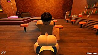 fucking in the bar with pov