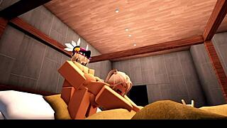 I am the blonde cheerleader coming back with my headless jock boyfriend from Roblox.