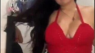 Latina Dancing Homemade Video