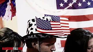 Watch two different couples engage in intense amateur fucking.