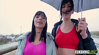 Two hot ladies, Athenea Rose and Yenifer Chacon, made for anal fun