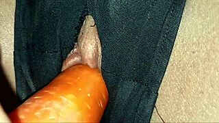 see her big natural tits bounce while riding hard?