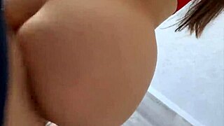 Oh wow, my roommate's boyfriend is fucking my pussy in doggystyle, leading to a creampie orgasm! 😍