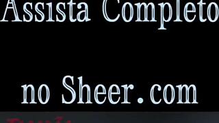 Feeling the intense pleasure of eating the ebony's tasty ass in homemade lingerie.