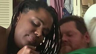 Ebony amateur homemade march madness