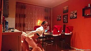 watch this couple having wild oral sex in the kitchen with licking and blowjobs