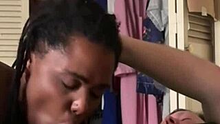 Ebony amateur homemade march madness