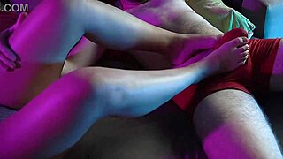 Cute Girl Teases Him to Cum