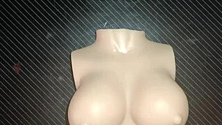 Dolly begged for ANAL SEX, and I SQUEEZED her small tits tight. It was a quickie on the desk with pure domination.