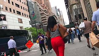 beautiful piece of chocolate in candid hidden shot