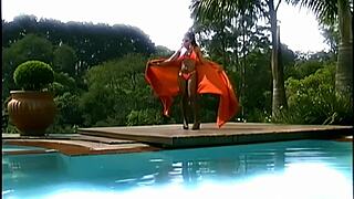 Milla Moore's Ass Drilled Outdoors With Facial Cum