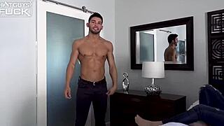 handsome guy fucks cute girl