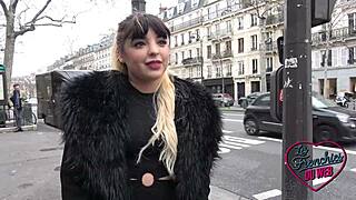 i seduce as a sexy brunette slut in french anal assfucking