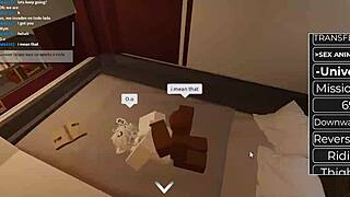 Slamming Random Slut in Roblox Condo Hard!