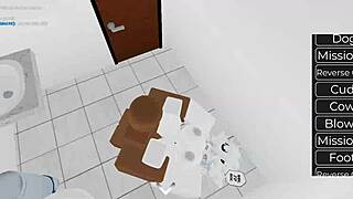 Slamming Random Slut in Roblox Condo Hard!