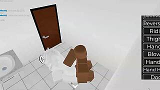 Slamming Random Slut in Roblox Condo Hard!