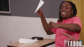 I watched detention turn chaotic as teacher and delinquents cum all over Haley Spades for sex cash.