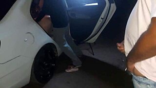 Bent Over Pussy Humiliation in Public Park Dogging