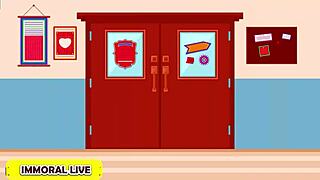 trillium's huge tits covered in thick cum 💦