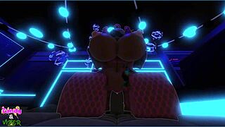 Viper Pounding Candy And His Friend Comes In At The End