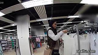 Luscious Czech Chick Seduced In Mall