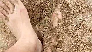 I enjoy bare feet in sand for sensory pleasure