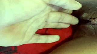 Amateur teen crossdressing leads to intense orgasm