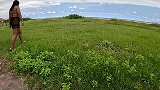 Nicoly, will you seduce the firefighter on the beach?