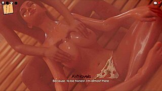 my pleasure in erotic scene with big tits