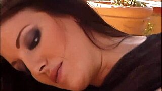 milf mom enjoys outdoor relaxation with family