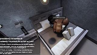 i love playing with this thick ebony's huge tits