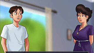 in summertime saga 217 the characters feel deep emotions and connections through amateur acting